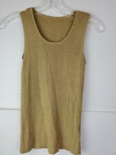Gold shimmering sleeveless for sale  Bluffton