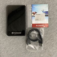 Used, Transcend 1TB StoreJet A3 USB 3.0 Hard Drive (TS1TSJ25A3K) for sale  Shipping to South Africa