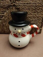 Christmas snowman mug for sale  SOLIHULL