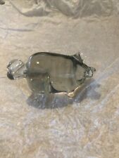 Small glass pig for sale  NOTTINGHAM