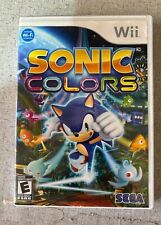 Sonic Colors (Nintendo Wii, 2010) Limpo Testado Funciona! Completo na caixa, usado comprar usado  Enviando para Brazil