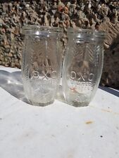 Oxo glass jars for sale  DUNFERMLINE