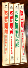Conjunto na caixa 4 brochuras Agatha Christie, Berkley 1984 BEM Marple Poirot comprar usado  Enviando para Brazil