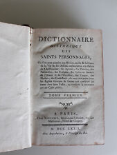 Dictionnaire historique saints d'occasion  Villeneuve-Loubet