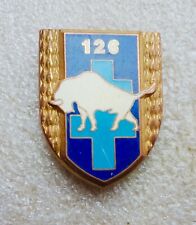 Insigne 126e régiment d'occasion  Perpignan-