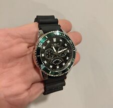 Relógio cronógrafo INVICTA Pro Diver moldura verde comprar usado  Enviando para Brazil