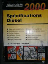 Livre spécifications diesel d'occasion  Bonneval