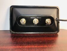 Vtg footswitch pedal for sale  Humble