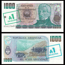 Argentina austral 1000 for sale  Shipping to Ireland