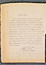 Orig abt 1914 for sale  Clovis