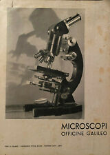 Microscopi galileo pubblicità usato  Signa