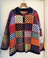 Vintage patchwork cardigan for sale  Shipping to Ireland