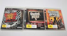 PlayStation 3 Guitar Hero 5, Warriors Of Rock & Legends Of Rock PS3 Games X3 comprar usado  Enviando para Brazil