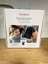 BabyBjörn Baby Carrier Harmony 3D Mesh Anthracite BabyBjorn Newborn Up to 3 Year, used for sale  Shipping to South Africa