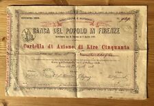 1865 cartella azione usato  Venezia