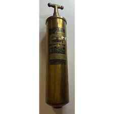 Extintor de incêndio vintage Union Stop-Fire Co. bomba manual vazia latão comprar usado  Enviando para Brazil