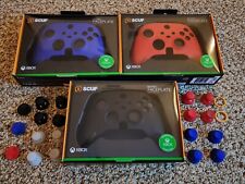 Scuf xbox series instinct & pro faceplates-Black-Red-Blue & Accessories.  for sale  Shipping to South Africa