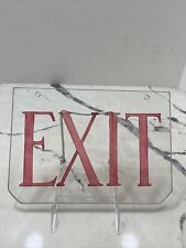 Vintage exit etched for sale  Hampshire