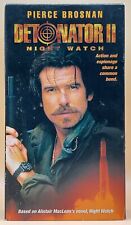 Detonator II: Relógio Noturno VHS 1995 Pierce Brosnan **Compre 2 e ganhe 1 grátis** comprar usado  Enviando para Brazil
