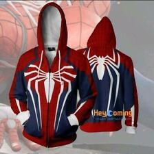 PS4 Spider-Man Abrigo Avanzado Prendas para el torso Sudadera con Capucha Spiderman Sudadera Disfraz de Cosplay segunda mano  Embacar hacia Argentina