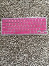"Revestimiento de cubierta de teclado de silicona rosa para Apple Macbook Pro Air 11"" x 4,5""" segunda mano  Embacar hacia Mexico