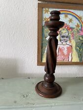 Large wooden candlestick for sale  CARDIFF