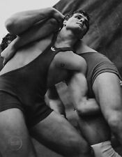 1983 Vintage Bruce Weber Estampado Fotográfico Luchadores Santa Mónica Fotograbado 13x16 segunda mano  Embacar hacia Argentina