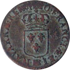 Colonias Francesas 1720 BB (ESTRASBURGO) MUY RARO MENTIROSO LOUIS XIV - Moneda de cobre - En muy buen estado, usado segunda mano  Embacar hacia Argentina