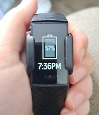 Rastreador de actividad de ritmo cardíaco Fitbit Charge 4 incorporado GPS negro talla única segunda mano  Embacar hacia Mexico