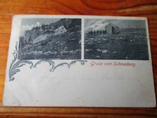 Schneeberg postkarte 1902 gebraucht kaufen  Glücksburg