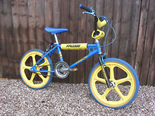 A circa 1982 MK1 Raleigh 'Tuff' Burner BMX Bike in blue and