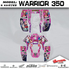 Used, ATV Graphics Kits Decals Stickers Joker  4 YAMAHA WARRIOR 350 Yfm350 ALL YEAR for sale  Shipping to South Africa