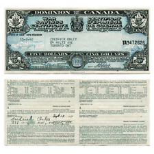 Dominion of Canada War Savings Certificate 5 1942  Extra Fine for sale  Black Mountain