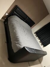 Bed leather super for sale  THATCHAM