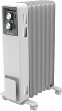 Dimplex Radiator 1.5kW Oil Free Eco ECR15 White Heater Wheels 3 Heat Settings for sale  Shipping to Ireland