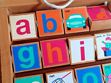 Vintage abacus alphabet d'occasion  Dun-le-Palestel