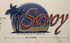 Savoy holiday rambler for sale  Fremont
