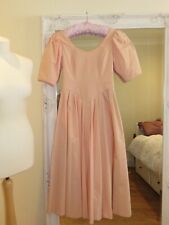 GORGEOUS PINK VINTAGE LAURA ASHLEY DRESS. Sz UK 10. Made in GB. PRAIRIE for sale  Shipping to South Africa