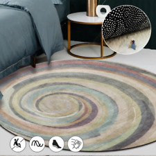 Modern Round Carpets Living Room Abstract Rugs Decor Carpet Non-slip Hanging Rug for sale  Shipping to South Africa