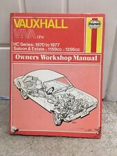 Vauxhall viva ohv for sale  HAVERHILL