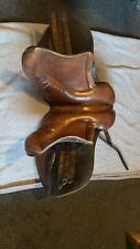 Brown leather saddle for sale  BIRMINGHAM