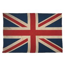 Usado, Pano de bandeira vintage de algodão Union Jack Reino Unido britânico feito na Inglaterra comprar usado  Enviando para Brazil