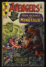 Avengers #17 ¡En muy buen estado- 7.5 ¡Hulk Capitán América! Stan Lee! Marvel 1965, usado segunda mano  Embacar hacia Argentina