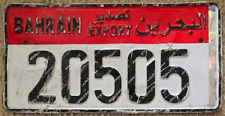 Bahrain license plate for sale  Stockton