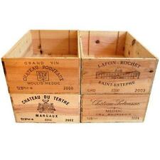 Tamaño de la botella de 12-Caja de vino francés De Madera Cofre Ideal Erizo Casa! segunda mano  Embacar hacia Spain