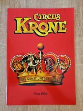 Circus cirque programmheft gebraucht kaufen  Ratzeburg