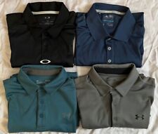(4) Lote de Camisa Polo Under Armour Adidas Oakley Golf - Masculina Grande comprar usado  Enviando para Brazil