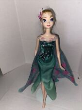 Boneca Elsa de Aniversário Frozen Fever - 12” - Disney Mattel - Flores Rosa na Capa comprar usado  Enviando para Brazil