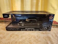 Jada Toys Hollywood Rides: Supernatural Dean & 1967 Chevy Impala escala SS 1/24 comprar usado  Enviando para Brazil
