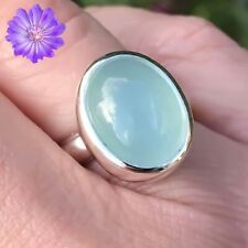 Chalcedony gemstone 925 for sale  Shipping to Ireland